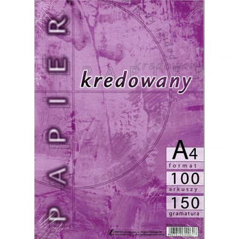 Papier kredowy A4 150g Kreska