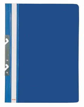 Skoroszyt z zawieszka metalową Biurfol niebieski