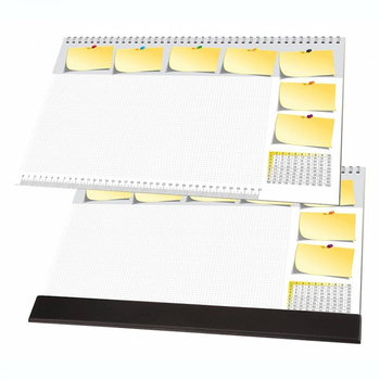 Biuwar na biurko z listwą 47x30 Panta Plast