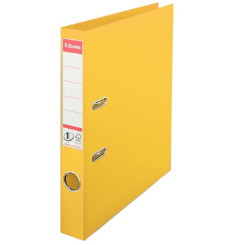 Segregator A4 wąski 50mm z szyną Esselte No.1 Power żółty