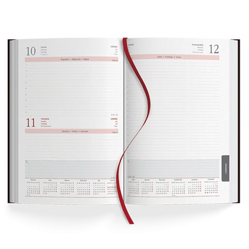 Kalendarz książkowy dzienny B5 Avanti