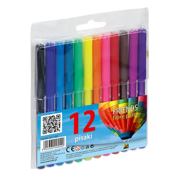 Pisaki 12 kolorów Friends