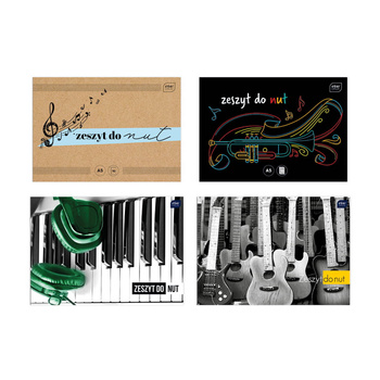 Zeszyt do nut A5 Interdruk przedmiotowy