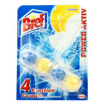 Kostka toaletowa WC Bref Power Active Lemon