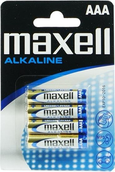 Baterie AAA LR03 1.5V Maxell (4 szt.)