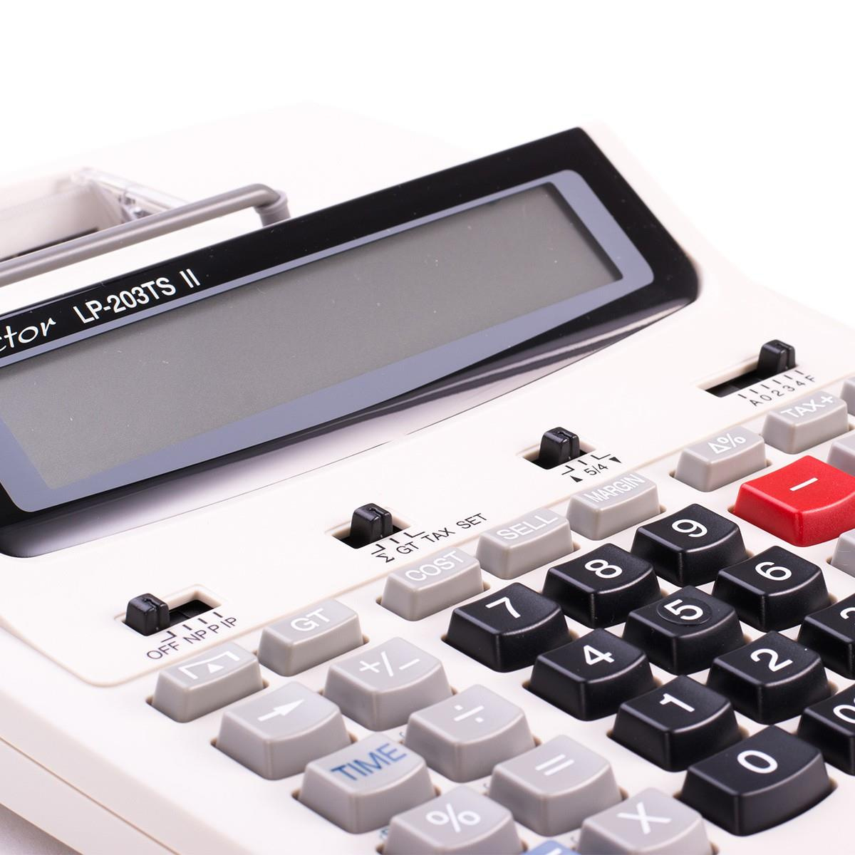 Kalkulator z drukarką Vector LP203TS II Extrabiuro.pl