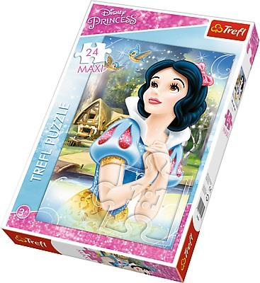 Puzzle 24 maxi Rozmażona śnieżka Princess